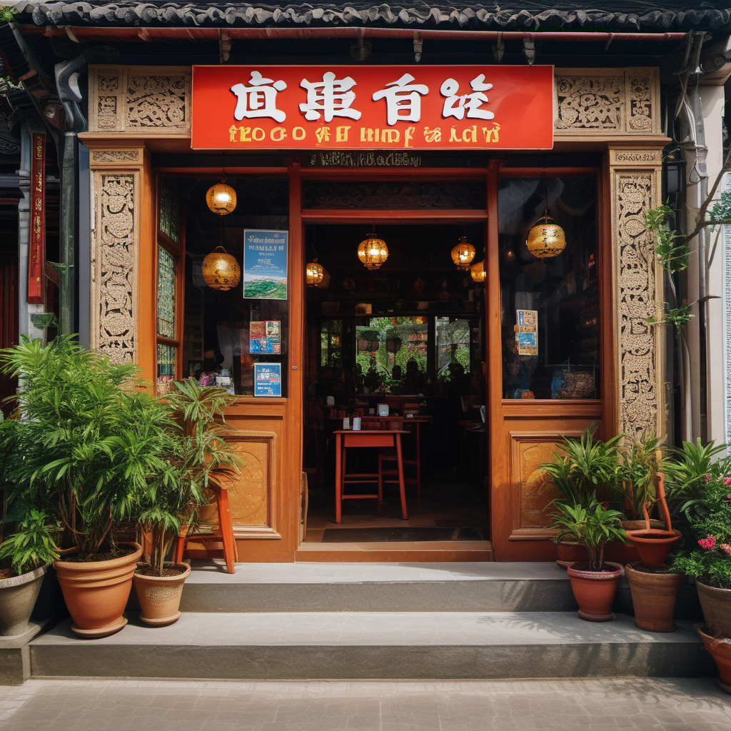 Hình minh họa: Khung cảnh cửa hàng và quy trình kinh doanh