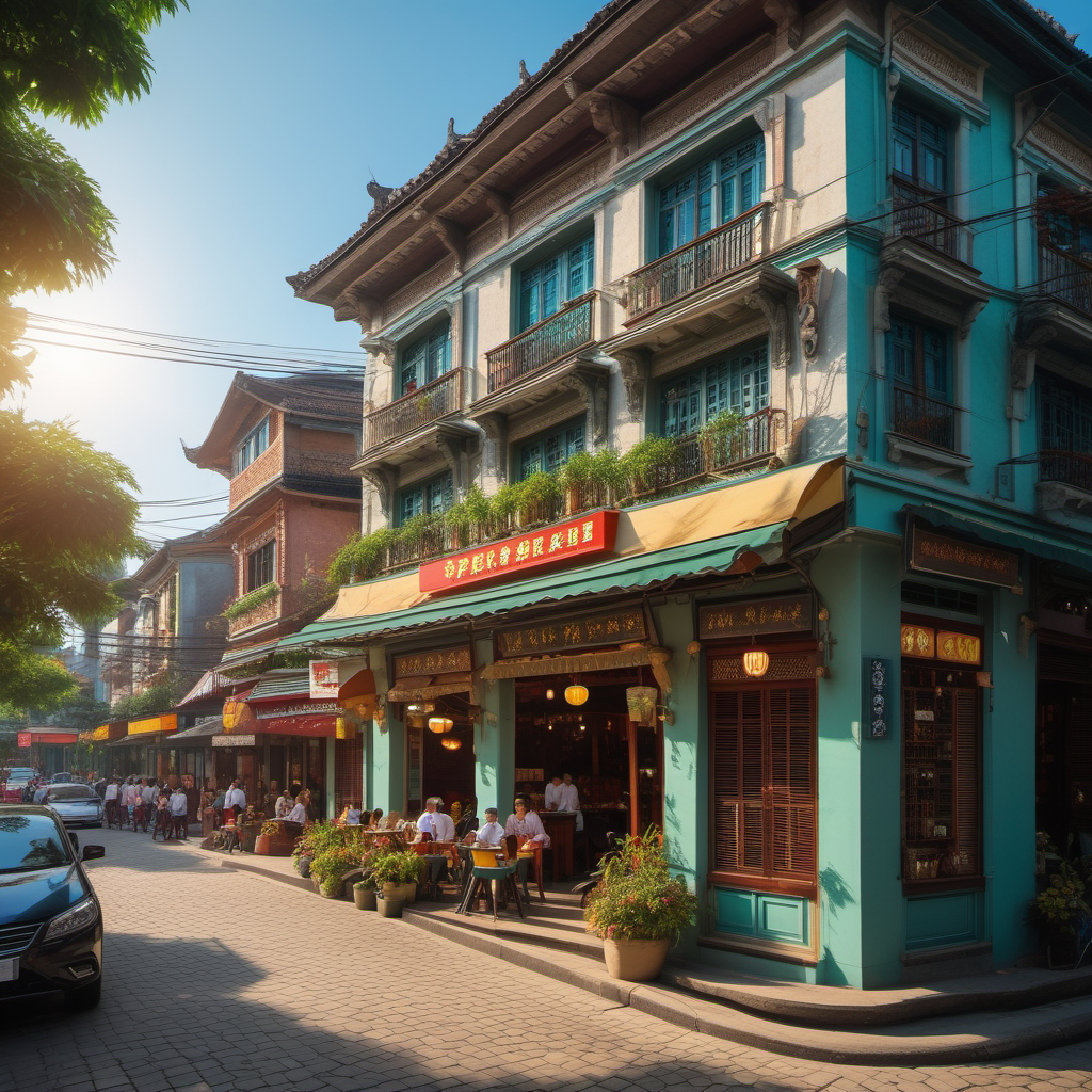 Hình minh họa: Khung cảnh cửa hàng và quy trình kinh doanh