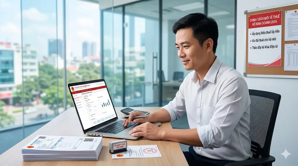 Thuế Hộ Kinh Doanh 2026: Những Thay Đổi Mới Nhất & Cách Thích Ứng